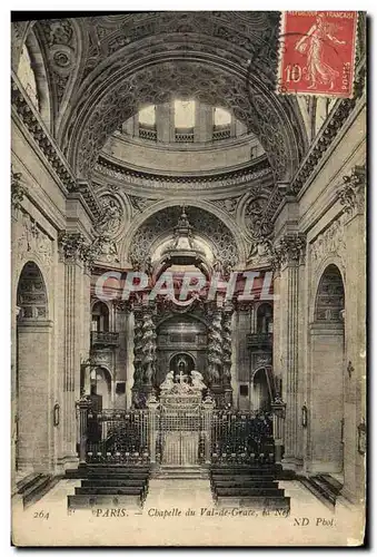 Cartes postales Paris Chapelle du Val De Grace La Nef