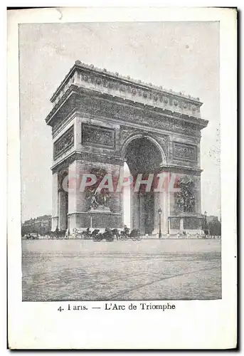 Cartes postales Paris L Arc de Triomphe