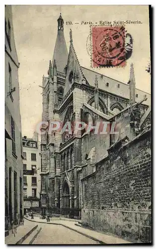 Cartes postales Paris Eglise Saint Severin