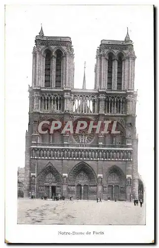 Cartes postales Paris Notre Dame