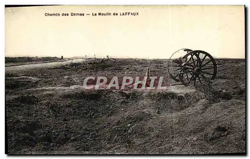 Ansichtskarte AK Chemin Des Dames le Moulin De Laffaux Militaria