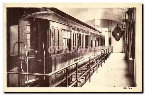 Cartes postales Foret de Compiegne Le Wagon du marechal Foch Militaria