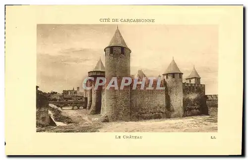 Cartes postales Cite De Carcassonne Le Chateau