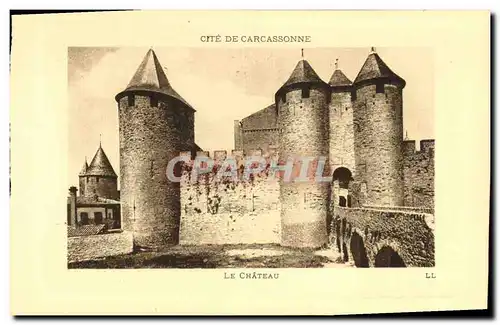 Cartes postales Cite De Carcassonne Le Chateau