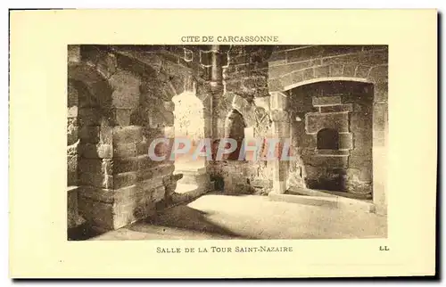 Cartes postales Cite De Carcassonne Salle de la tour Saint Nazaire
