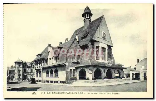 Ansichtskarte AK Paris Le Touquet Plage Le Nouvel Hotel des Postes