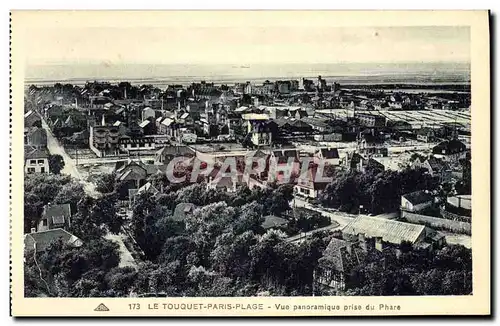 Ansichtskarte AK Le Touquet Paris Plage Vue Panoramique Prise du Phare