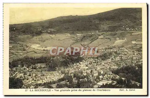 Ansichtskarte AK La Bourboule Vue Generale Prise du Olateau de Charlannes