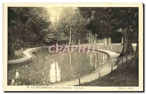 Cartes postales La Bourboule Parc Fenestre Le Lac