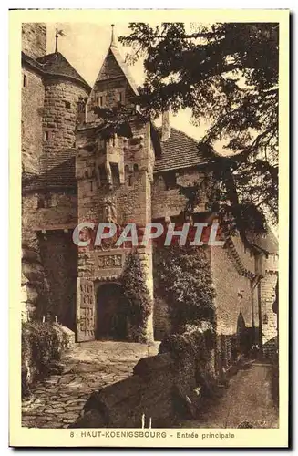 Cartes postales Haut Koenigsbourg Entree Principale