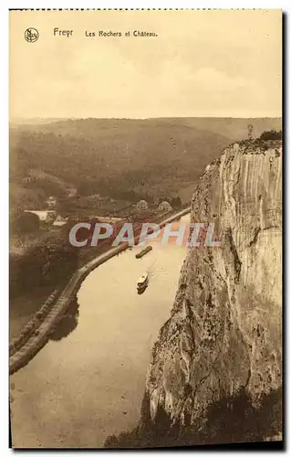 Ansichtskarte AK Freyr Les Rochers et Chateau