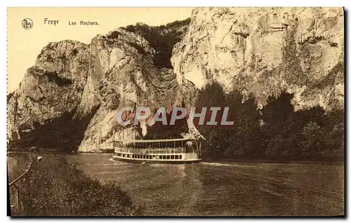 Cartes postales Freyr Les Rochers Bateau