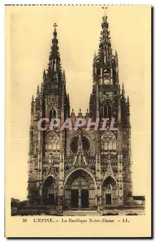 Cartes postales L Epine La Basilique Notre Dame