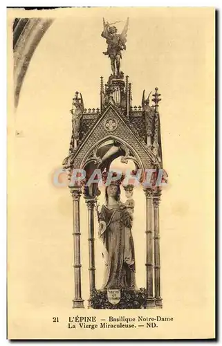 Ansichtskarte AK L Epine Basilique Notre Dame La Vierge Miraculeuse