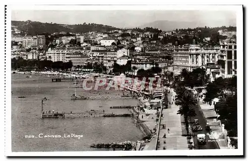 Cartes postales Cannes La Plage