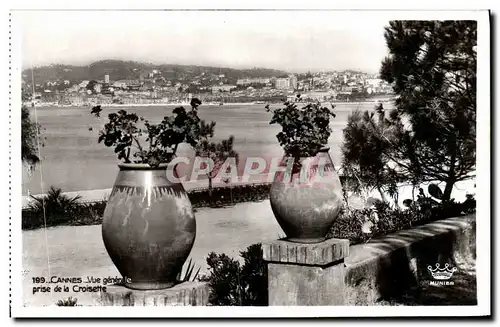 Cartes postales Cannes Vue Generale Prise de la Croisette