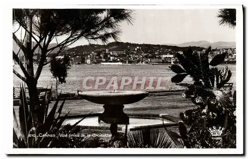 Cartes postales Cannes Vue Prise de la Croisette