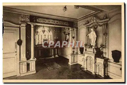 VINTAGE POSTCARD In Buissonnets the Room Oratorical Lisieux