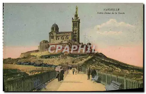 Cartes postales Marseille Notre Dame de la Garde