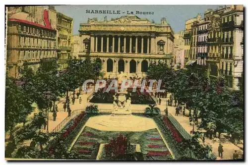 Cartes postales Marseille La Bourse