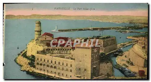 Cartes postales Marseille Le Fort Saint