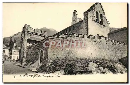 Cartes postales Luz L Eglise des Templiers