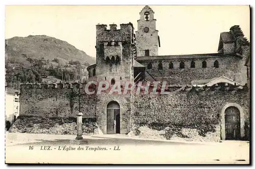 Cartes postales Luz L Eglise des Templiers