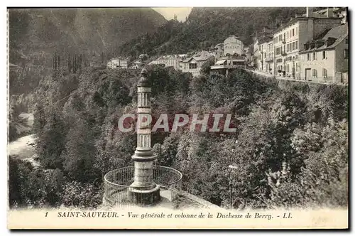 Cartes postales Luz Vue Generale et Colonne de Duchesse de Berry