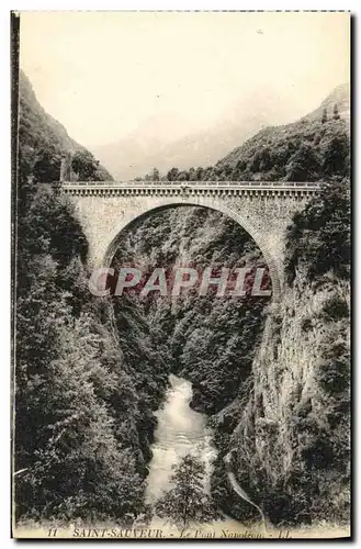 Ansichtskarte AK Saint Sauveur Le Pont Napoleon