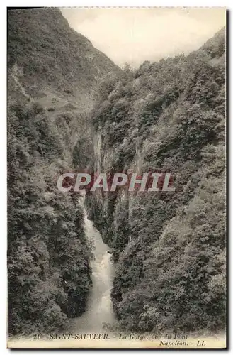 Cartes postales Luz a Gavarnie Porte d Espagne et Pont Napoleon