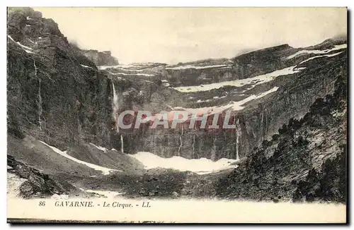 Cartes postales Gavarnie Le Cirque