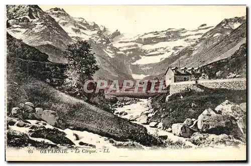 Cartes postales Gavarnie Le cirque