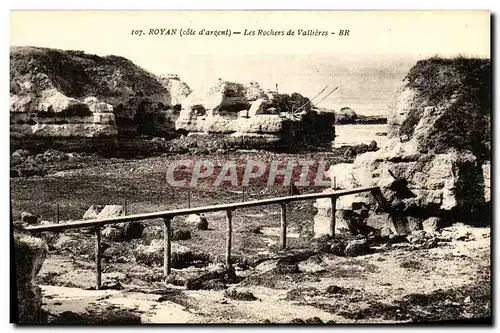 Cartes postales Royan Les Rochers de Vallieres