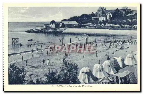 Cartes postales Royan Conche du Foncillon