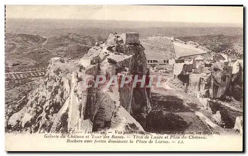 Ansichtskarte AK La Provence Les Baux Vue Panoramique