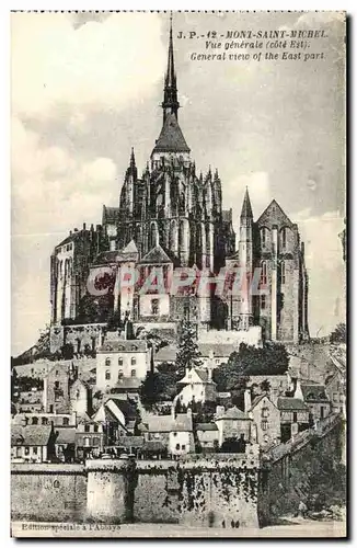 Cartes postales Mont Saint Michel Vue Generale