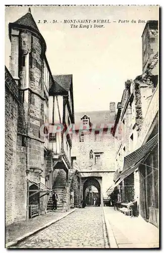 Cartes postales Mont Saint Michel Porte du Route