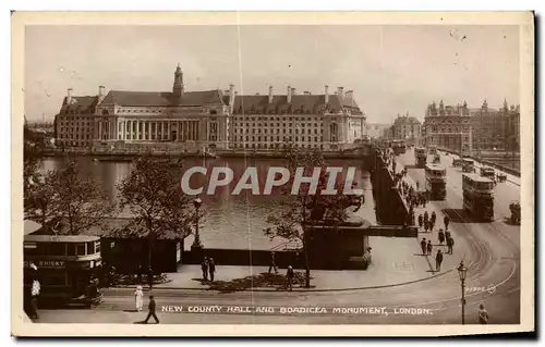 Cartes postales New Country Hall And Boadicea Monument London