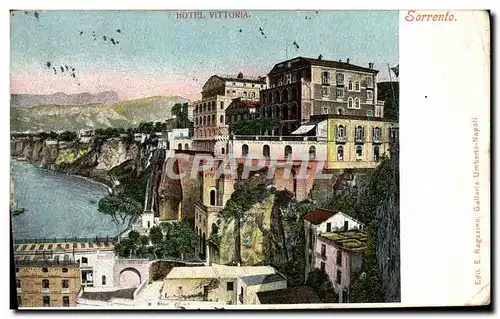 Ansichtskarte AK Sorrento Hotel Vittora