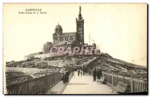 Cartes postales Marseille Notre Dame de la Garde