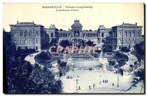 Cartes postales Marseille Palais Longchamp