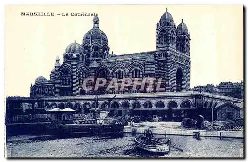 Cartes postales Marseille La Cathedrale