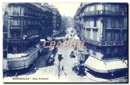 Cartes postales Marseille Rue Colbert