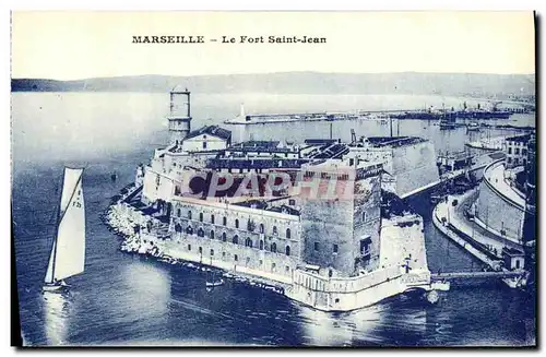 Cartes postales Marseille Le Fort Saint Jean