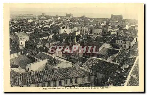 Cartes postales Aigues Mortes Vue Generale prise de la Tour de Constance