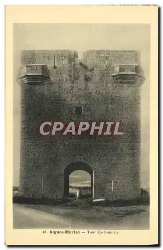 Cartes postales Aigues Mortes Tour Carbonniere