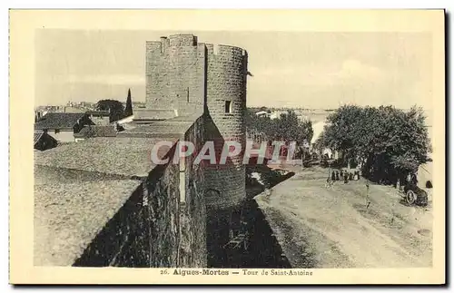 Cartes postales Aigues Mortes Tour de Saint Antoine