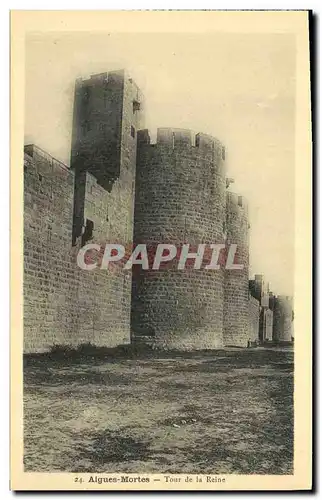 Cartes postales Aigues Mortes Tour de la Reine