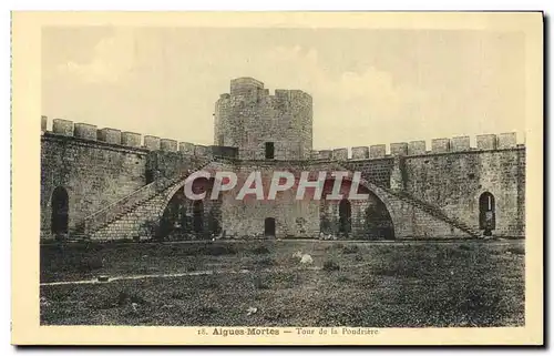 Cartes postales Aigues Mortes Tour de la Poudriere