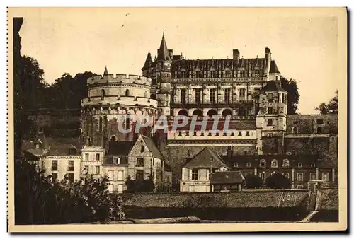 Cartes postales Amboise Chateau Vue Generale